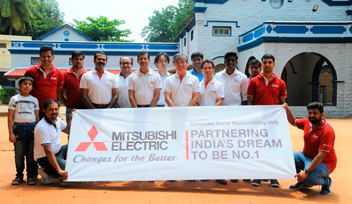 Mitsubishi Electric CSR Activity in Karnataka