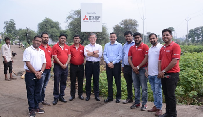 Tree plantation in Besa-Beltarodi