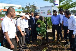 Mitsubishi Electric’s Tree Plantation activity in Pune, India